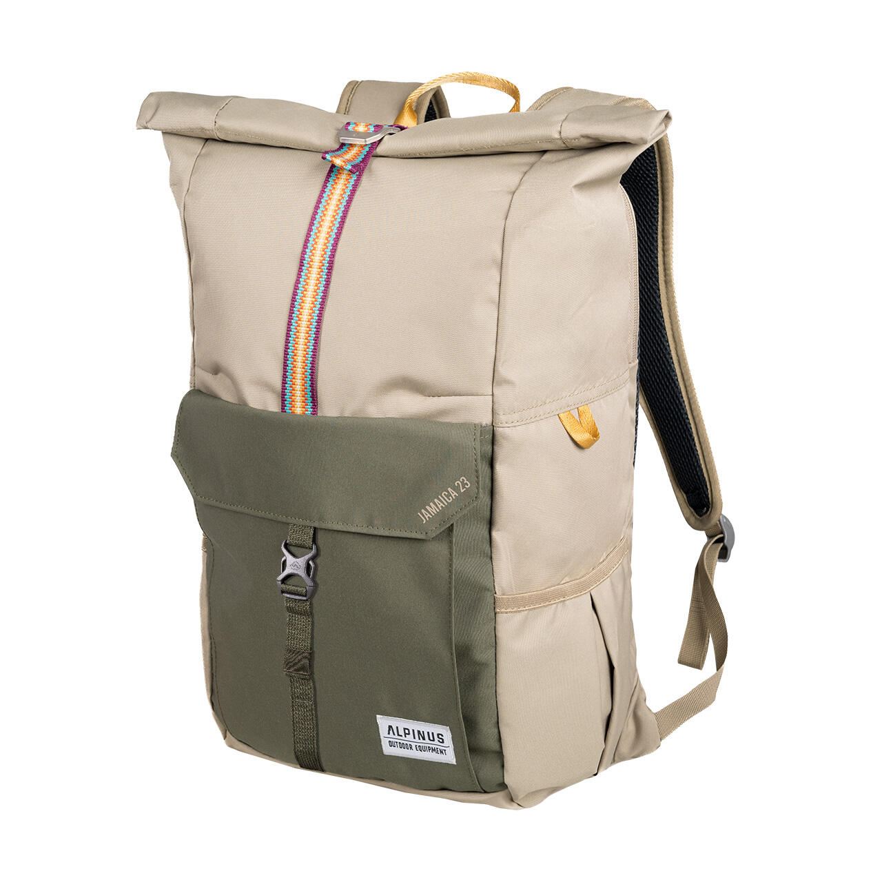 Alpinus - Sac À Dos De Voyage Alpinus Jamaica Ii 23 L - Chest Pack - Vert - 23 L - Decathlon