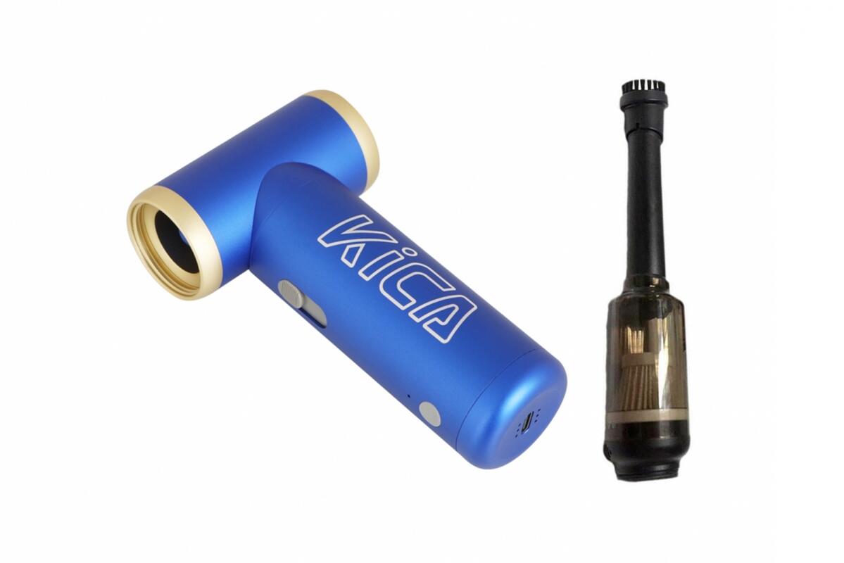 KICA Jet Fan 2 ventilátor + nástavec na vysávání (modrý)