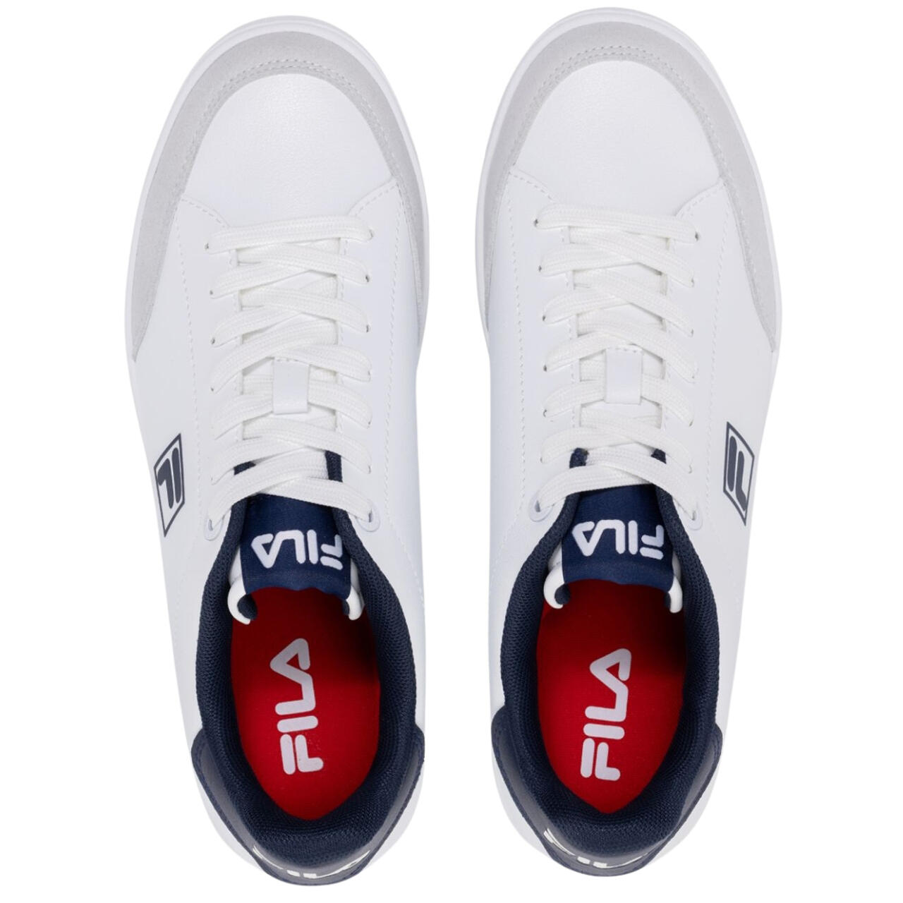 Fila Courtbay baskets femme - tige synthétique, renforts, semelle en caoutchouc. 4/6