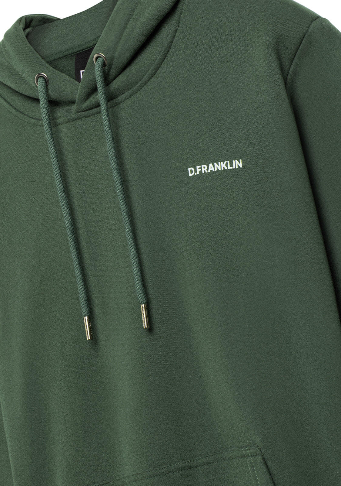 Sudadera Capucha Worldwide Hoodie Verde D.Franklin 3/3