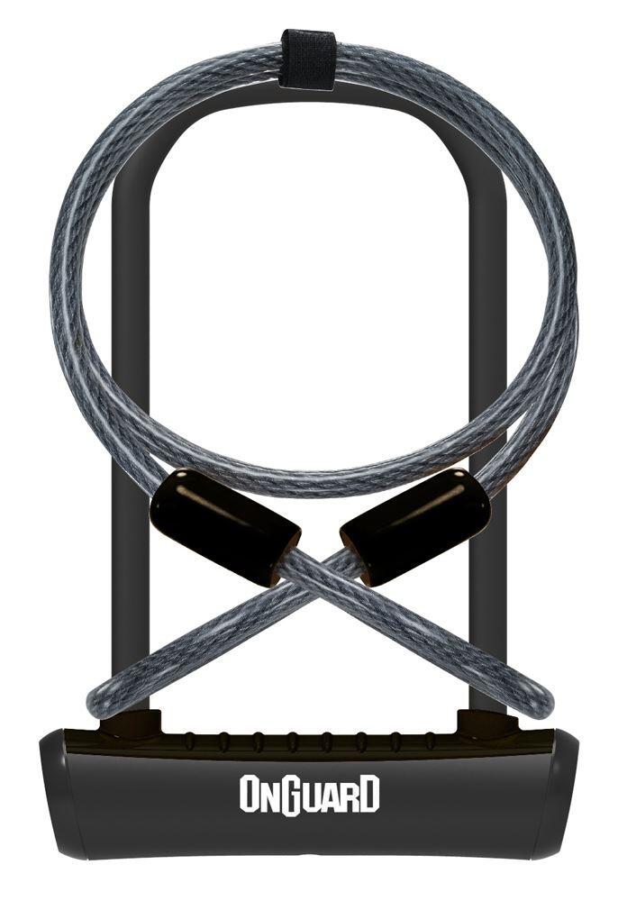 OnGuard Neon Series U-Lock DT Black Bicycle Lock