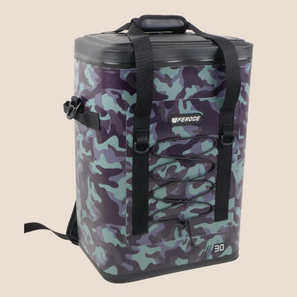 Glacière 30L Vert et Gris