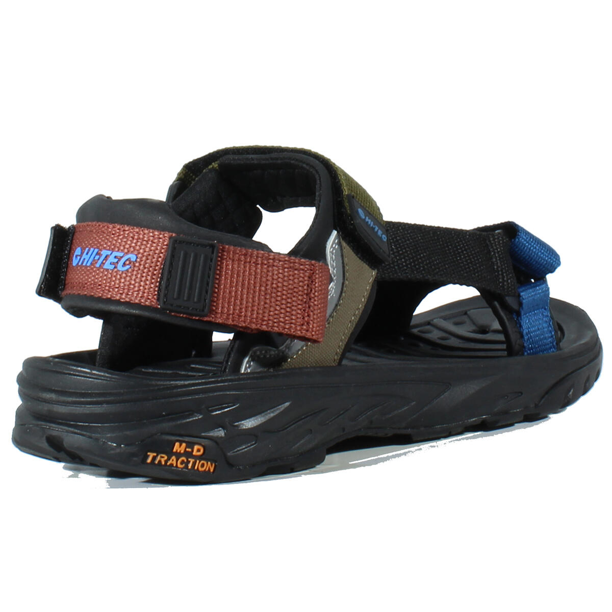 Zapatillas De Agua Hombre - HI-TEC Ula Raft  - Black/Color 2/7
