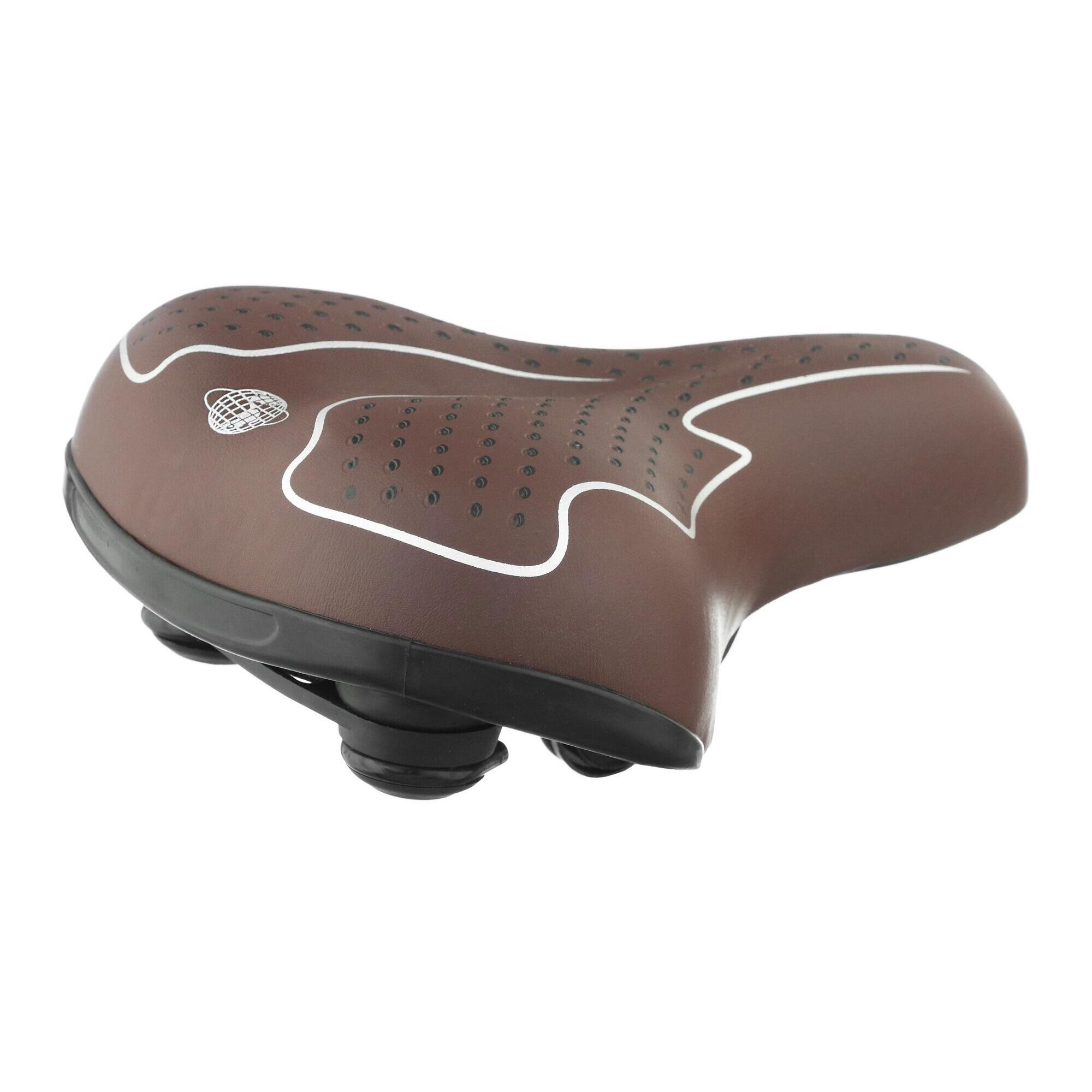 Siodełko ONYX Dark Brown Komfortowe Gel Elastomer