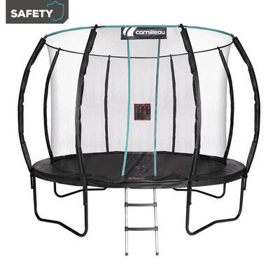 Trampolin SPRING 366 cm mit Leiter und Sicherheitsnetz