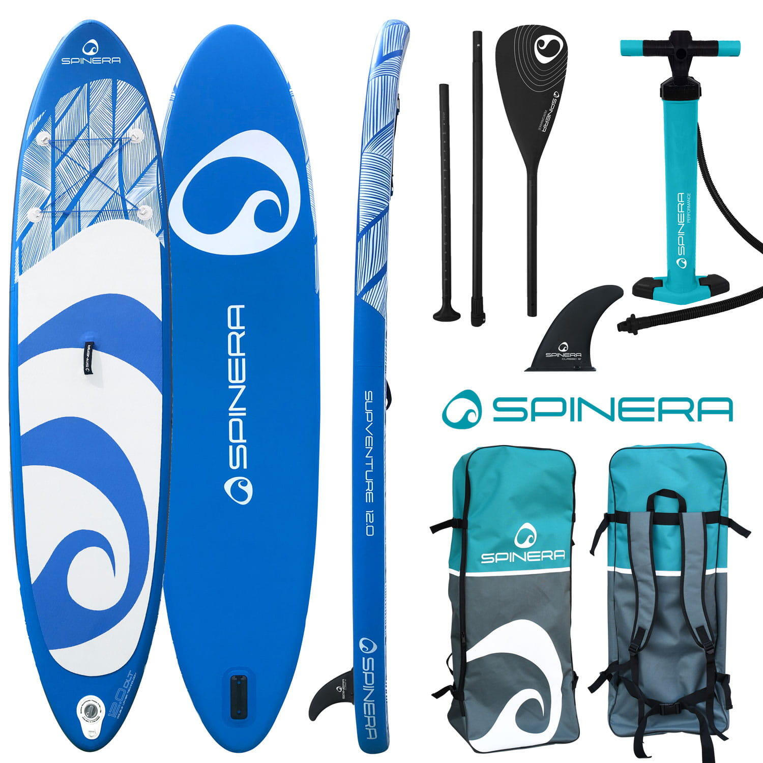 SPINERA Nafukovací paddleboard SUP SPINERA Supventure 12'0'' DLT