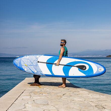 SPINERA Supventure 12'0" 20250 DLT SUP opblaasbaar board Blauw Wit 366 cm 7/7