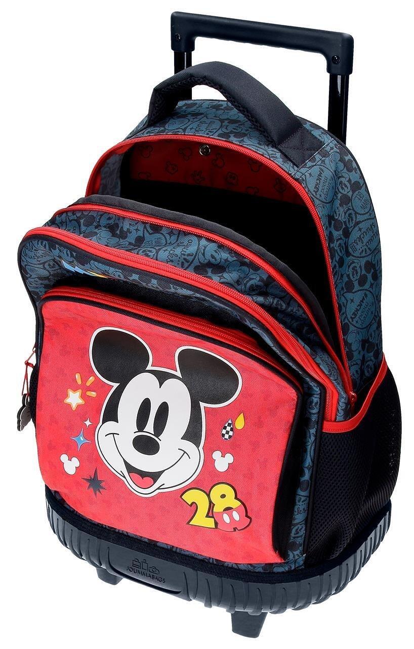 Sac à dos à roulettes garçon Disney Mickey Get Moving 45cm rouge 3/3