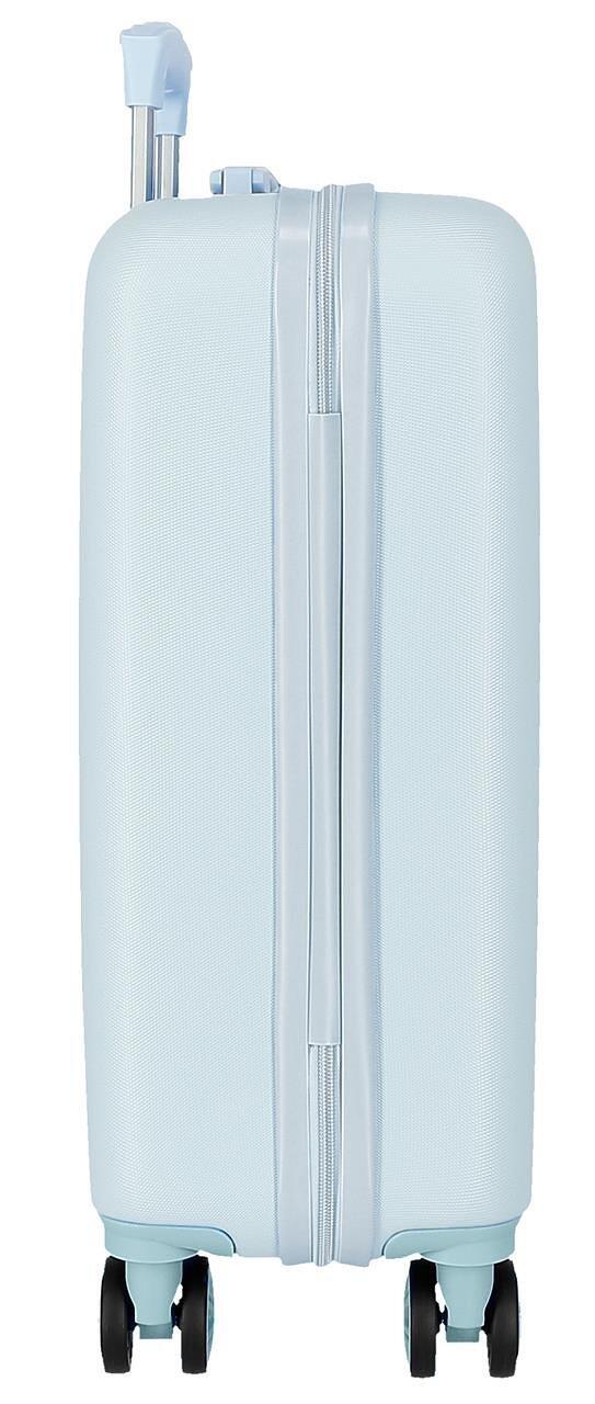 Maleta de cabina Sanrio Hello Kitty Mermaid kitty ABS con capacidad 41L azul 2/4