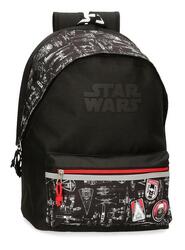 Sac à dos pour ordinateur Star Wars Space Mission deux compartiments 44cm noir