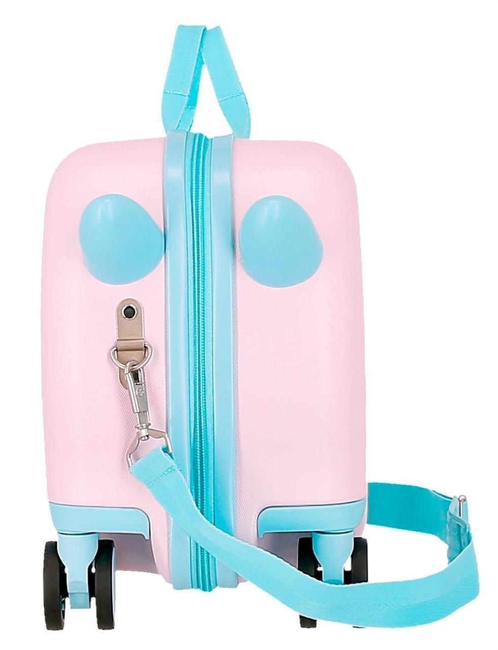 Maleta Infantil Disney Clasicos 2 ABS con capacidad de 28L Rosa 2/4