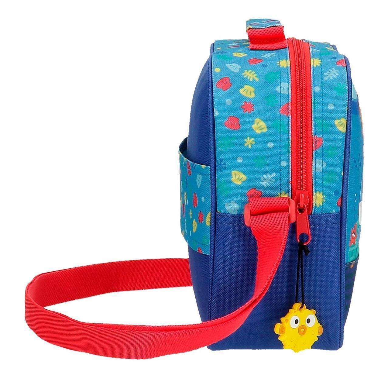 Beauty case ragazzo Nickelodeon Baby Shark Happy Family 20cm blu 3/3