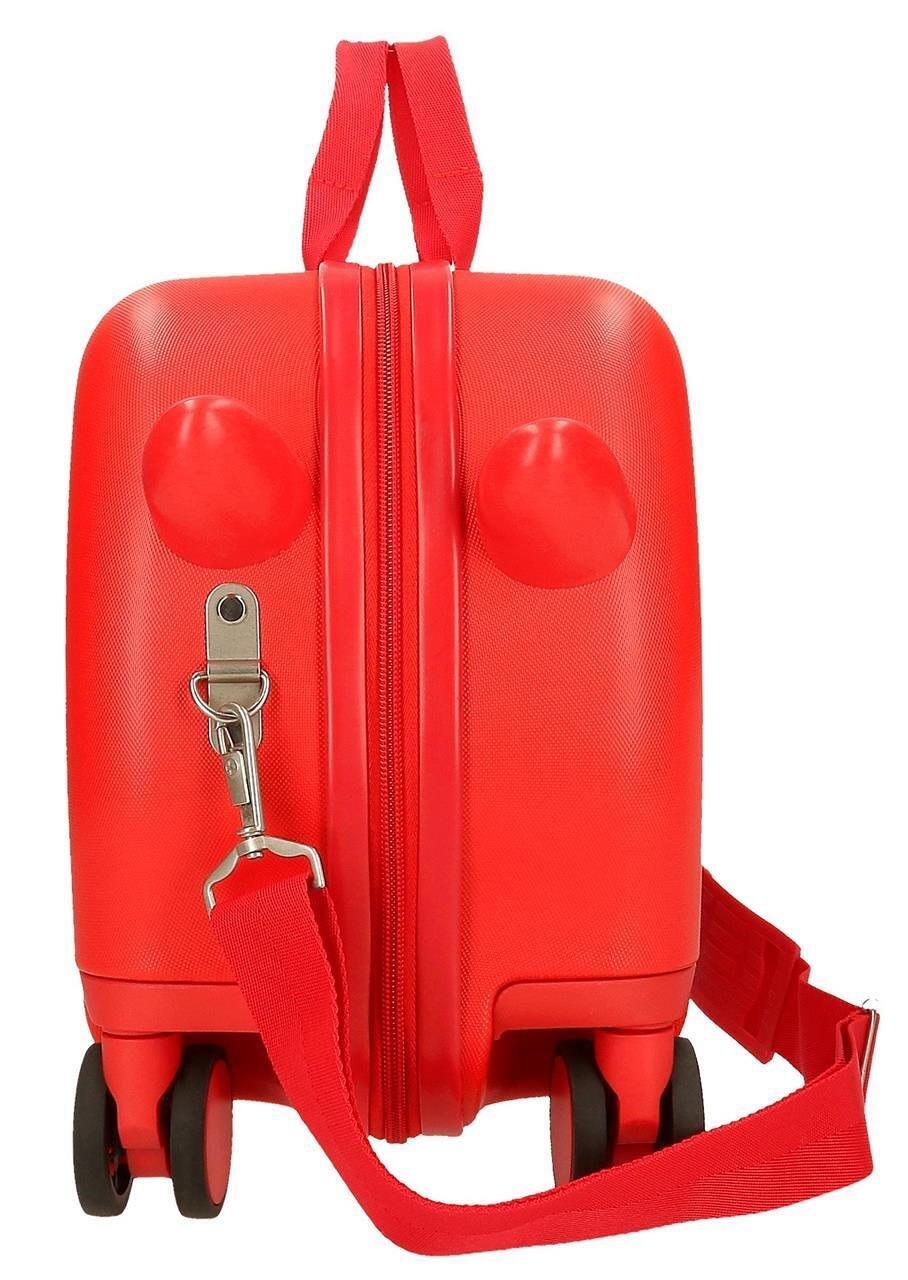 Maleta infantil 2 roues multidirectionnelles Mickey Best Friends Together 24,6L 3/4