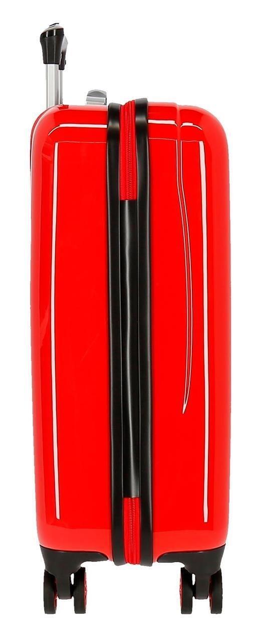 Valigia da cabina Disney Cars lightning mcqueen Abs con capacità di 34L rosso 3/5