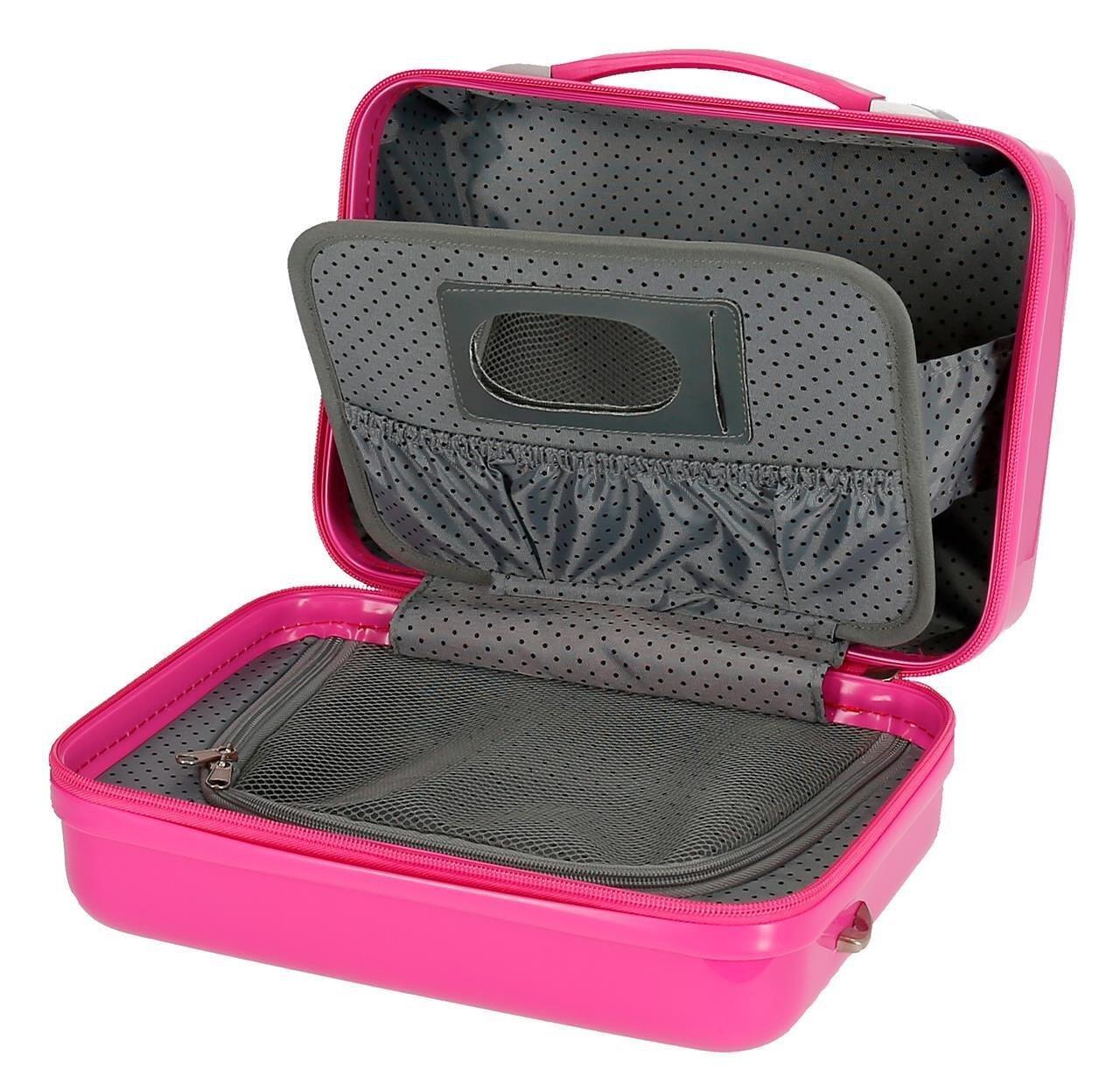 Nécessaire ABS fille Disney Enjoy Minnie 9,14L fuchsia 3/4