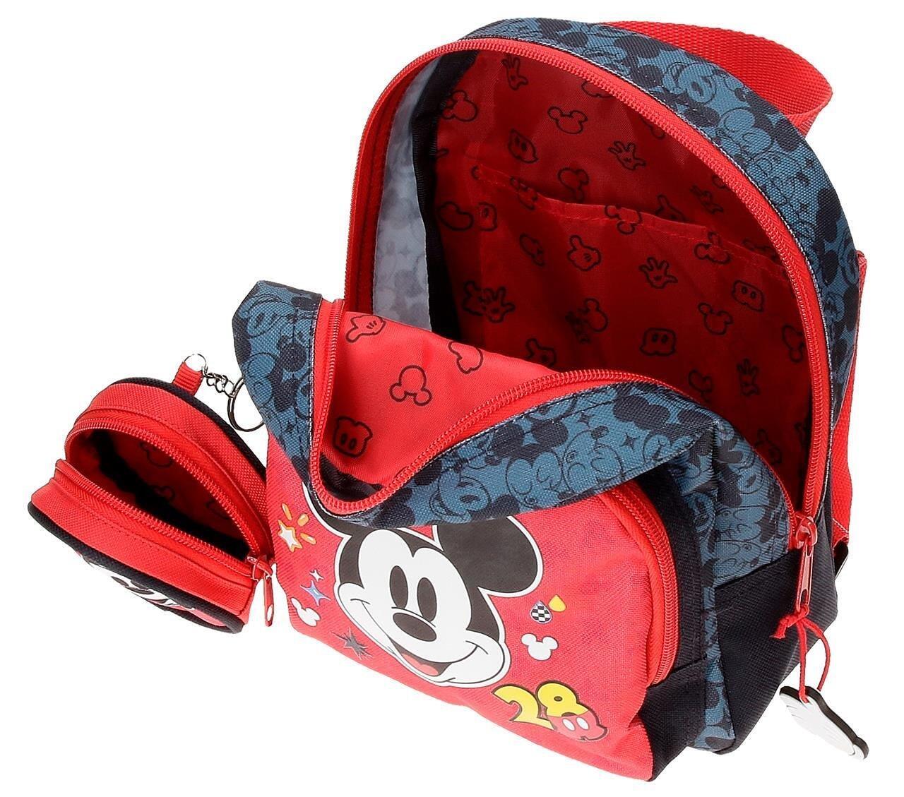 Sac à dos scolaire garçon Disney Mickey Get Moving 23cm rouge 3/3