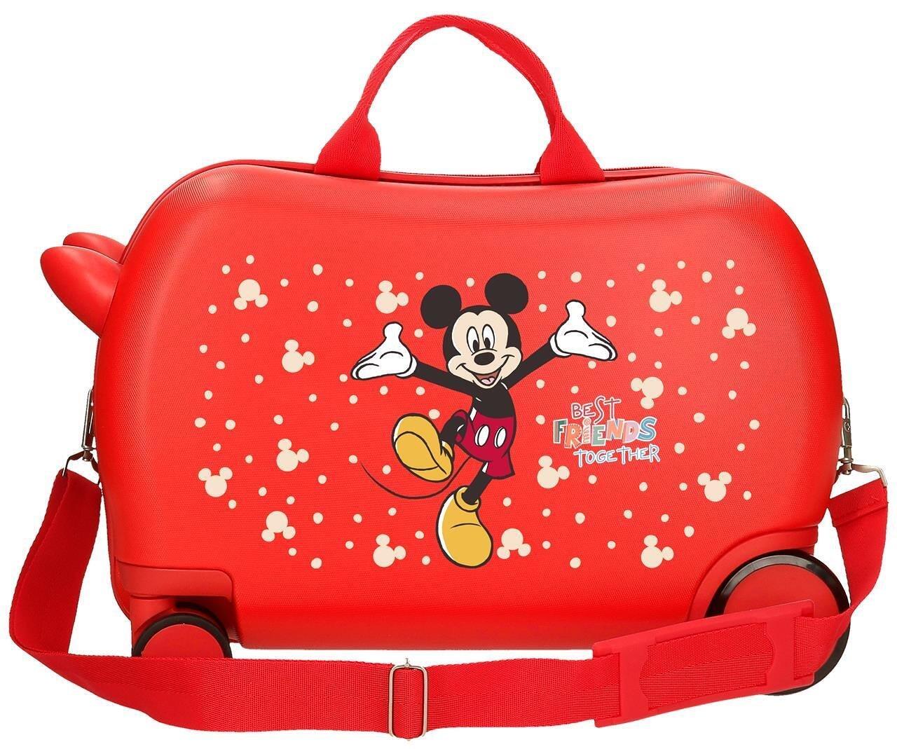 Maleta infantil 2 roues multidirectionnelles Mickey Best Friends Together 24,6L 2/4