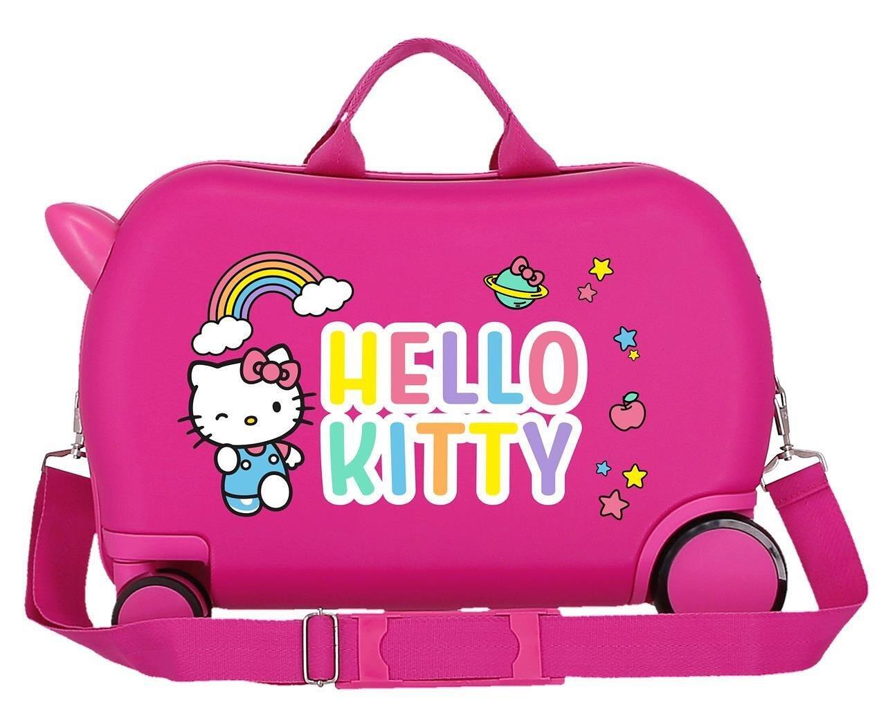Maleta infantil 2 ruedas multidireccionales Hello kitty You are cute 24,6L 2/4