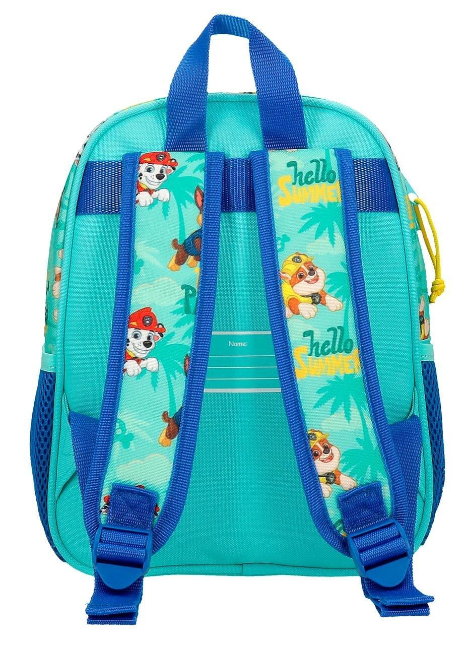 Zaino scolastico ragazzo Nickelodeon Paw Patrol Pawsome Vibes 28cm turchese 2/4