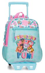 Sac à dos scolaire Nickelodeon Paw Patrol Friendship Fun avec chariot 28cm