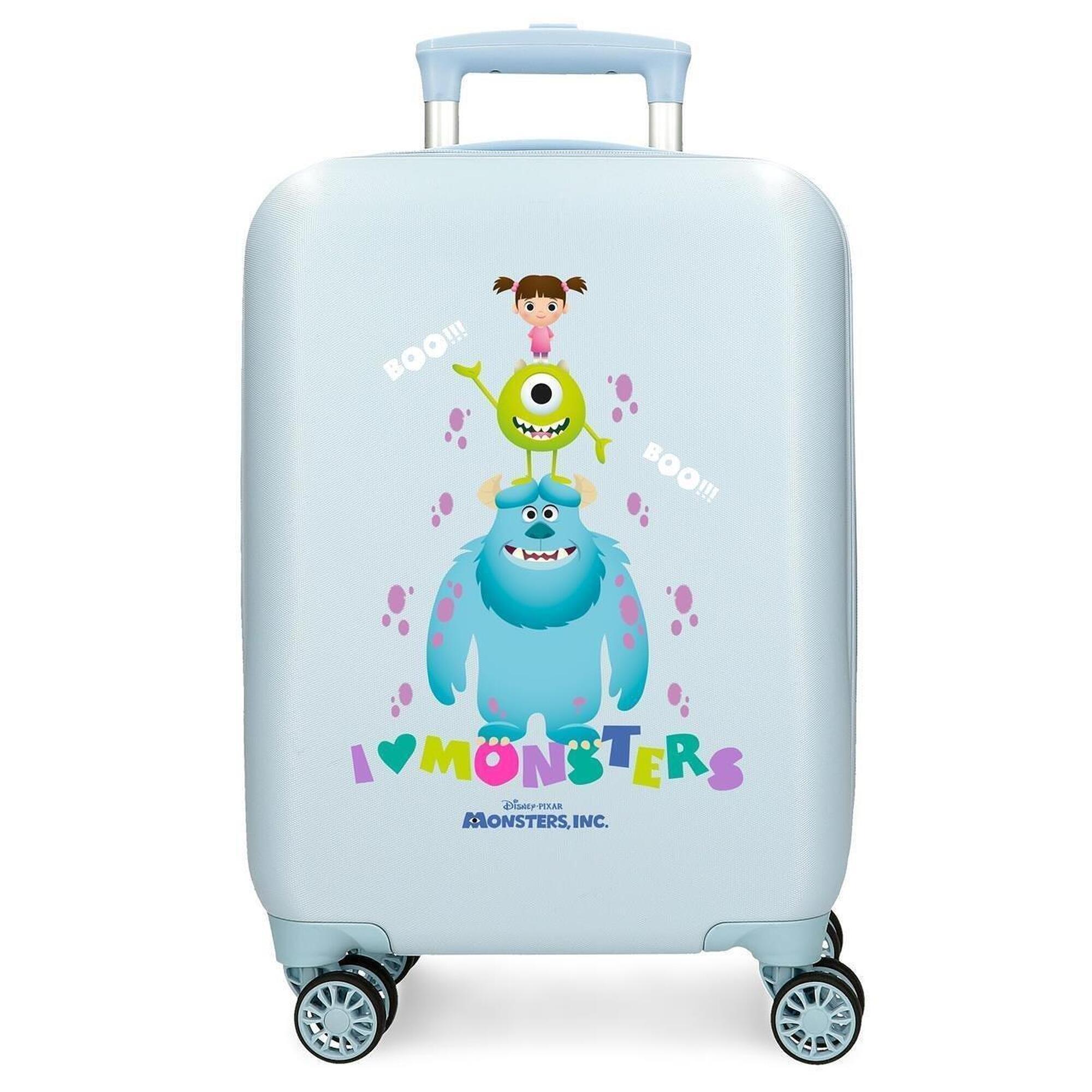 Disney - Maleta De Cabine Abs Rigide Garçon Disney Family Pixar 28,4l Bleu Clair - Sac À Dos - Bleu - Kid Unique - Decathlon