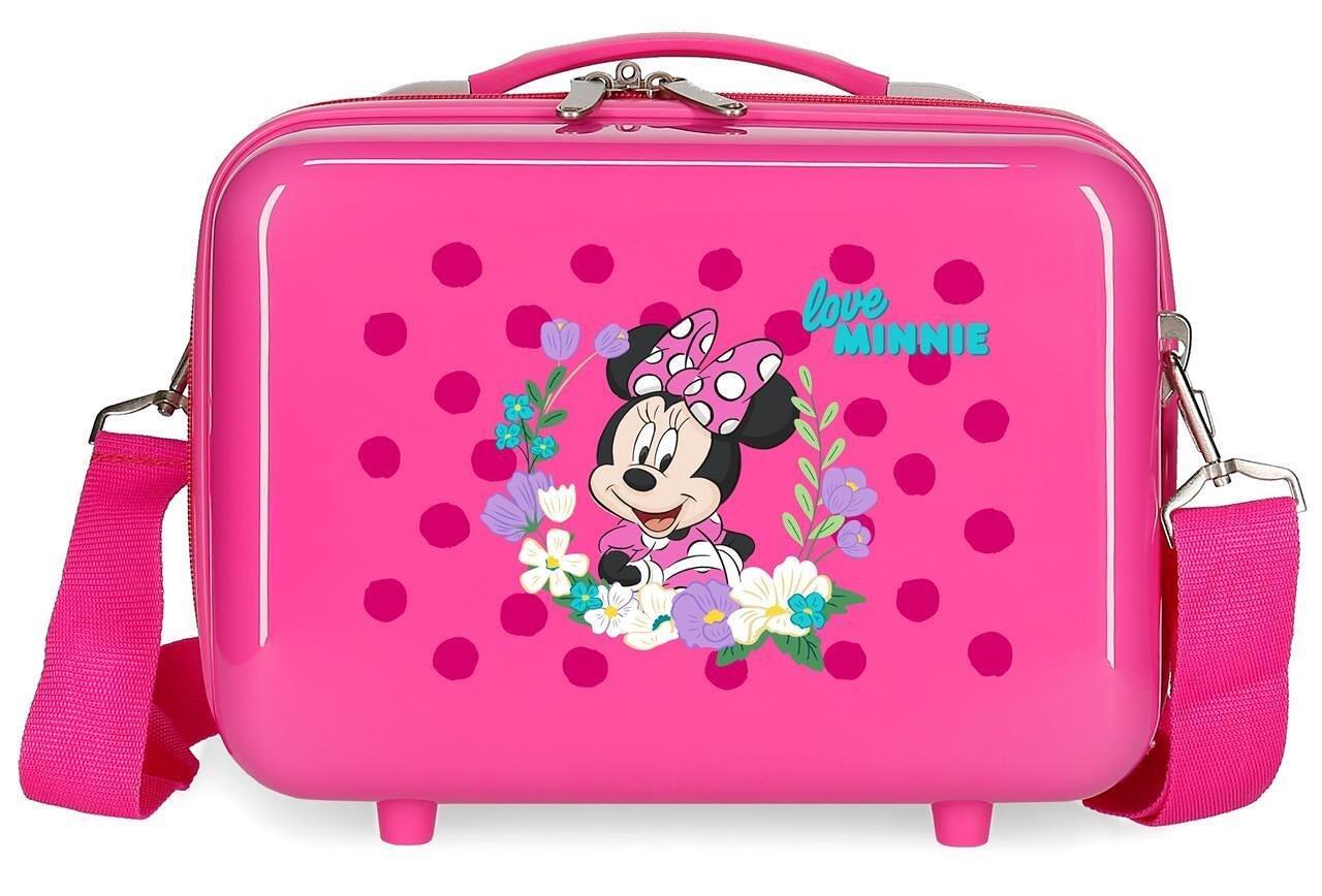 Nécessaire ABS fille Disney Minnie Golden Days 9,14L fuchsia 1/4