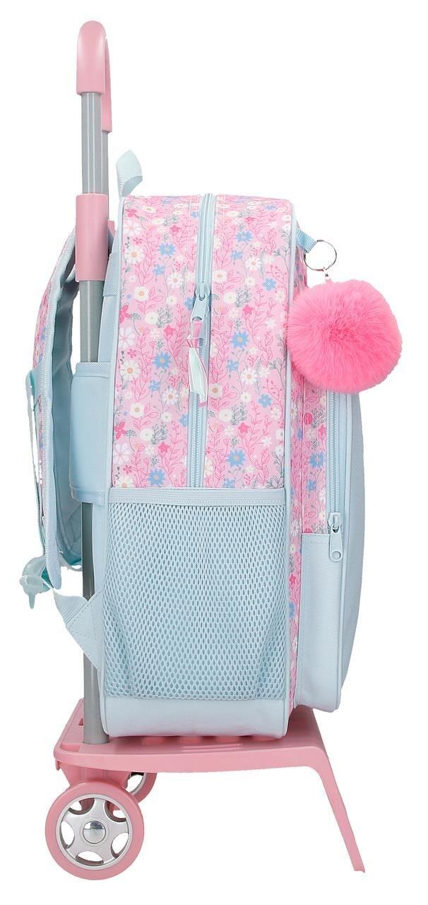 Sac à dos scolaire adaptable Disney Minnie Happy avec chariot 33cm 4/4