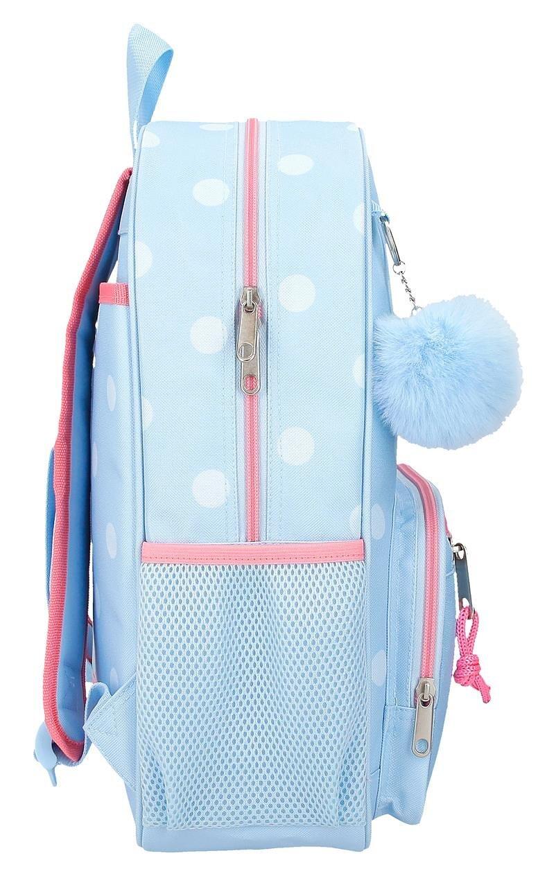 Sac à dos scolaire fille Disney Mickey Vibes 38cm bleu clair 4/4