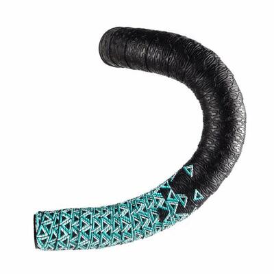 Deda loop tape stuurlint - zwart/celeste