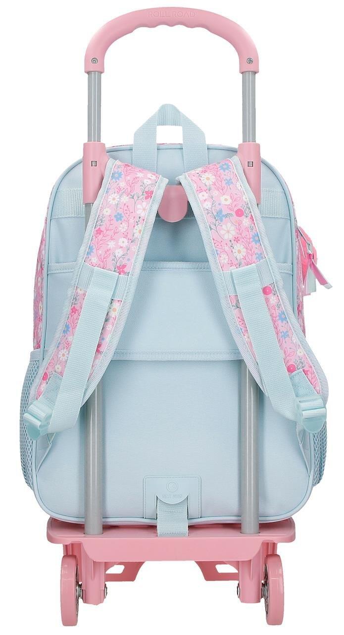 Sac à dos scolaire adaptable Disney Minnie Happy avec chariot 33cm 2/4