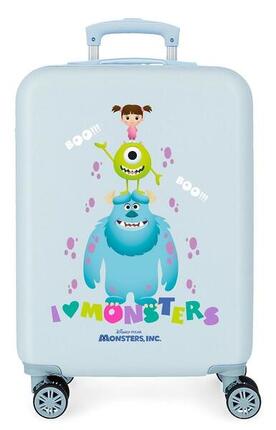Valise cabine Disney Family pixar Abs avec une capacité de 34L bleu clair
