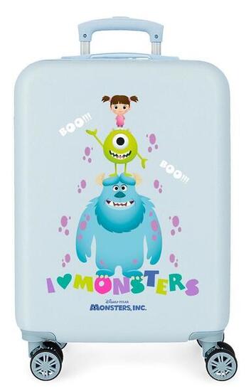 Valise cabine Disney Family pixar Abs avec une capacité de 34L bleu clair