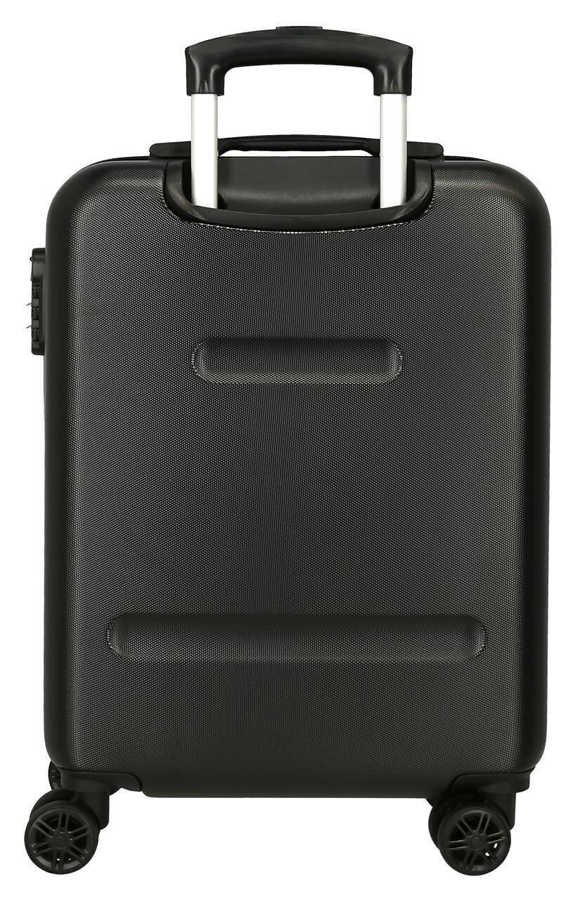 Mala de cabine Mickey oh boy ABS com capacidade de 35L preto 2/5