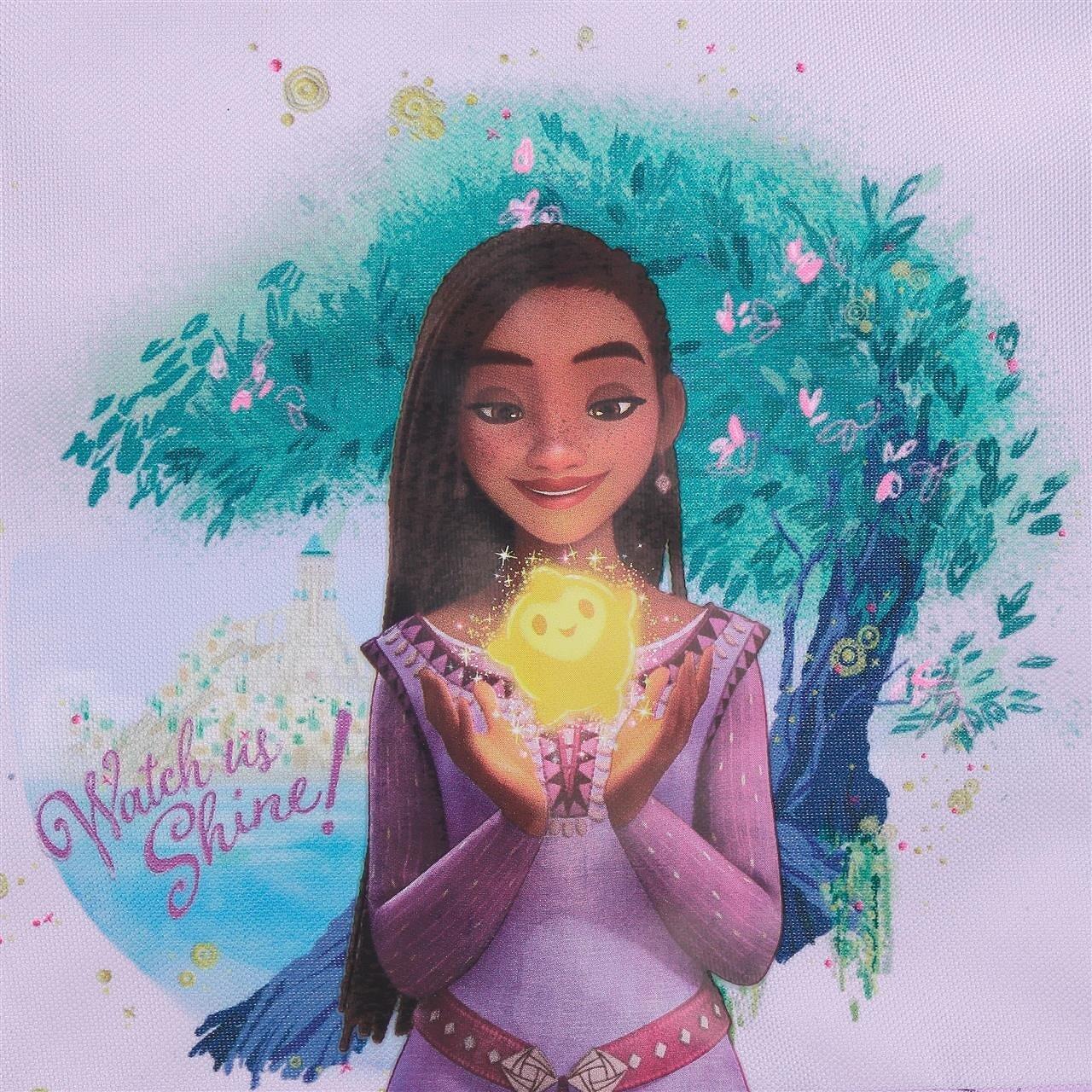 Riñonera niña Disney Wish watch us shine 27cm malva 4/4
