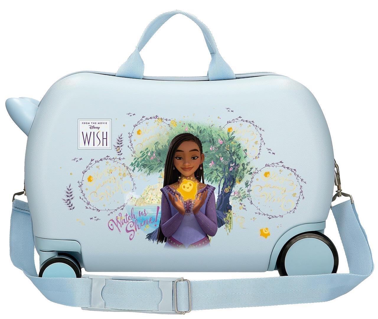 Maleta infantil 2 roues multidirectionnelles Disney Wish Watch Us Shine 24,6L 2/4