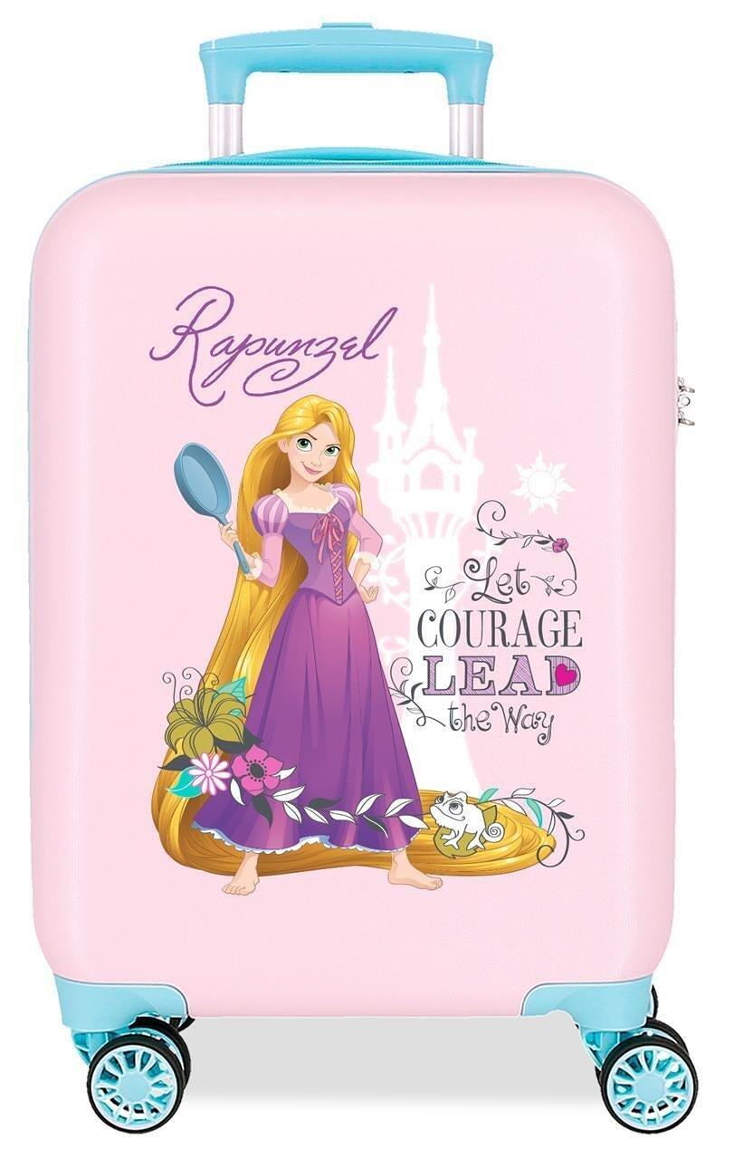 Maleta de cabine ABS rigide fille Disney Princesses 28,4L rose 1/4