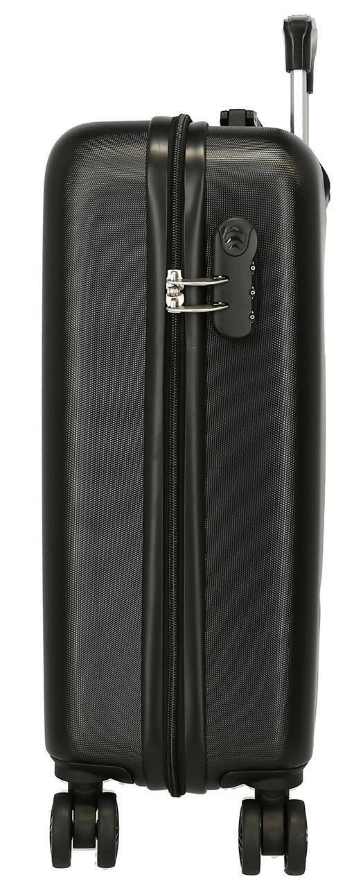 Mala de cabine Mickey oh boy ABS com capacidade de 35L preto 3/5
