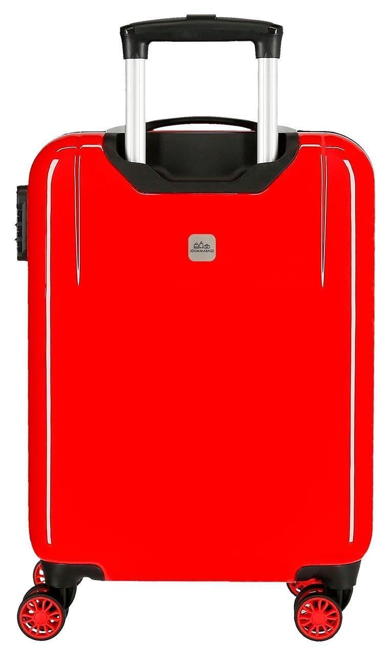 Maleta de cabina Disney Mickey get moving Abs con capacidad de 34L rojo 2/5
