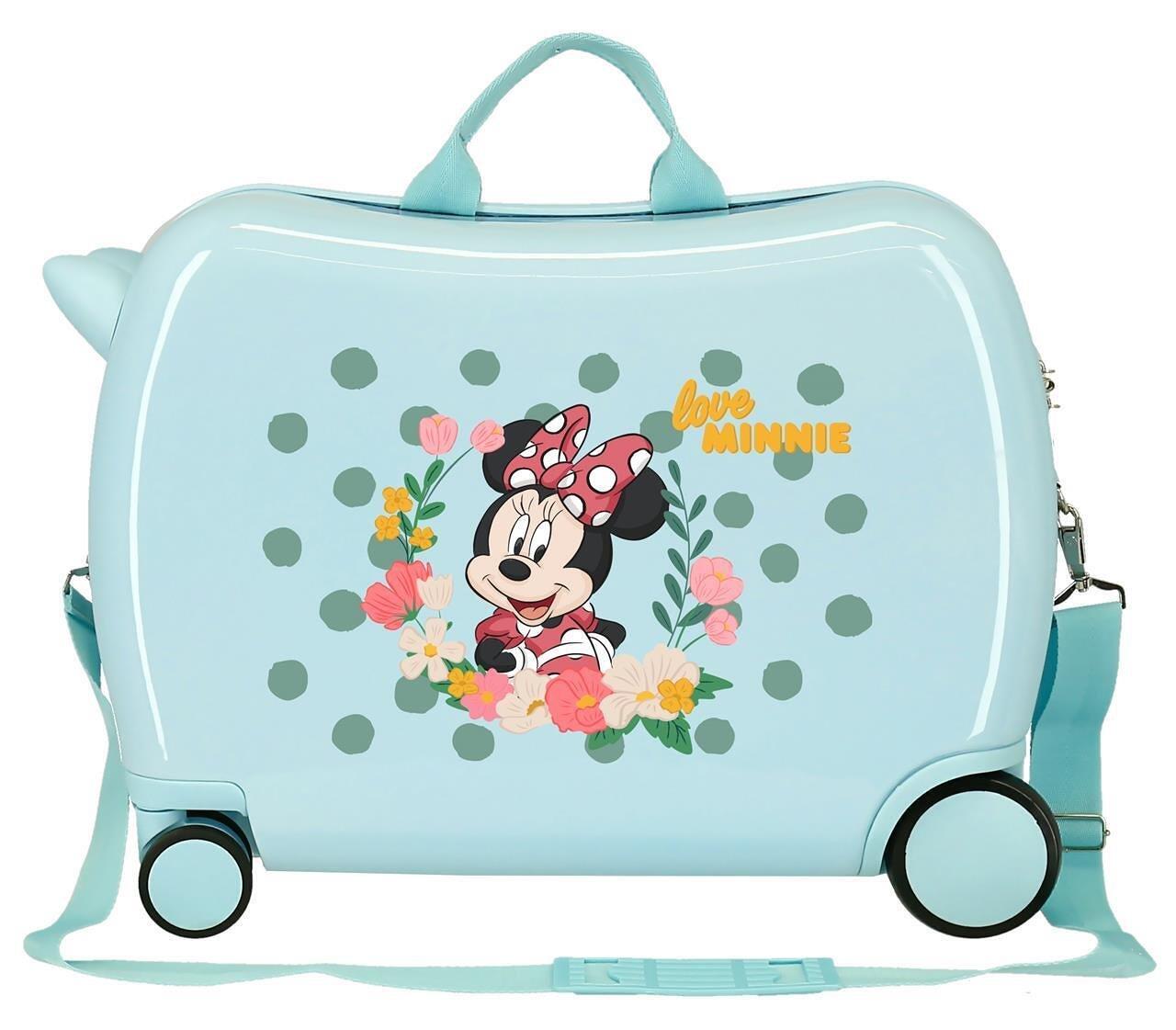 Maleta infantil 2 roues multidirectionnelles Disney Minnie Golden Days 34L 2/2