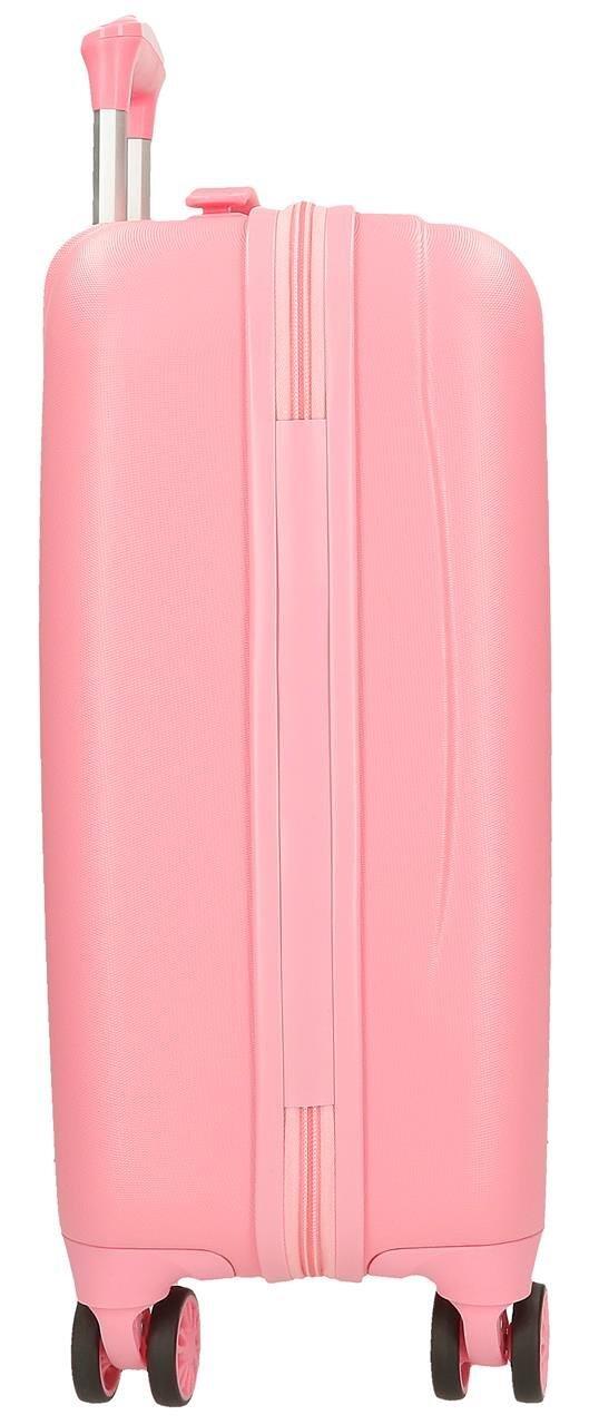 Valigia da cabina Sanrio Kuromi fortune telling ABS con capacità di 33L rosa 3/5