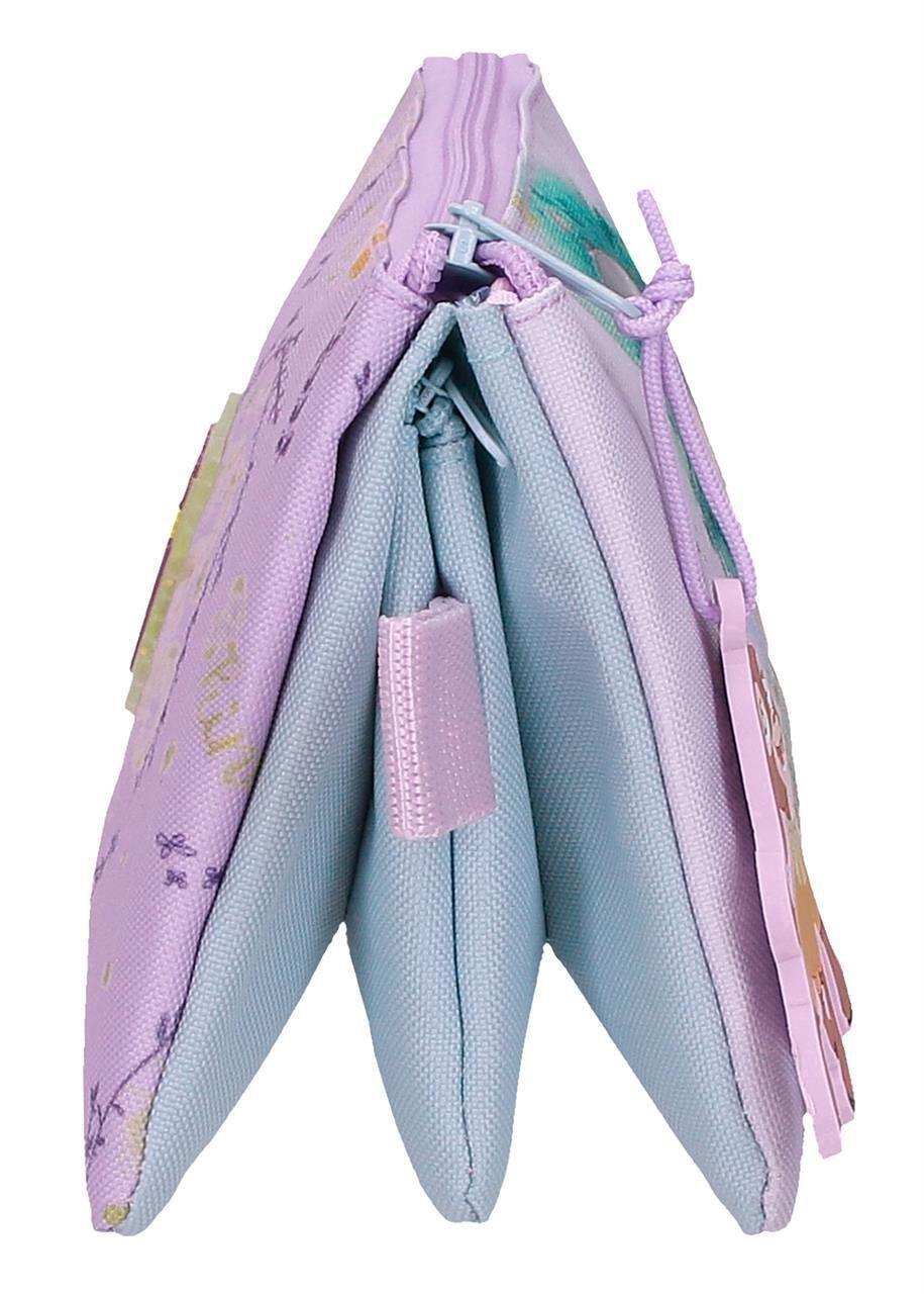 Estuche tres compartimentos niña Disney Wish watch us shine 12cm malva 4/4