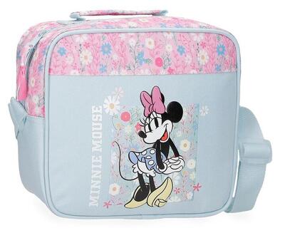 Beauty case a tracolla ragazza Disney Minnie Happy 20cm azzurro