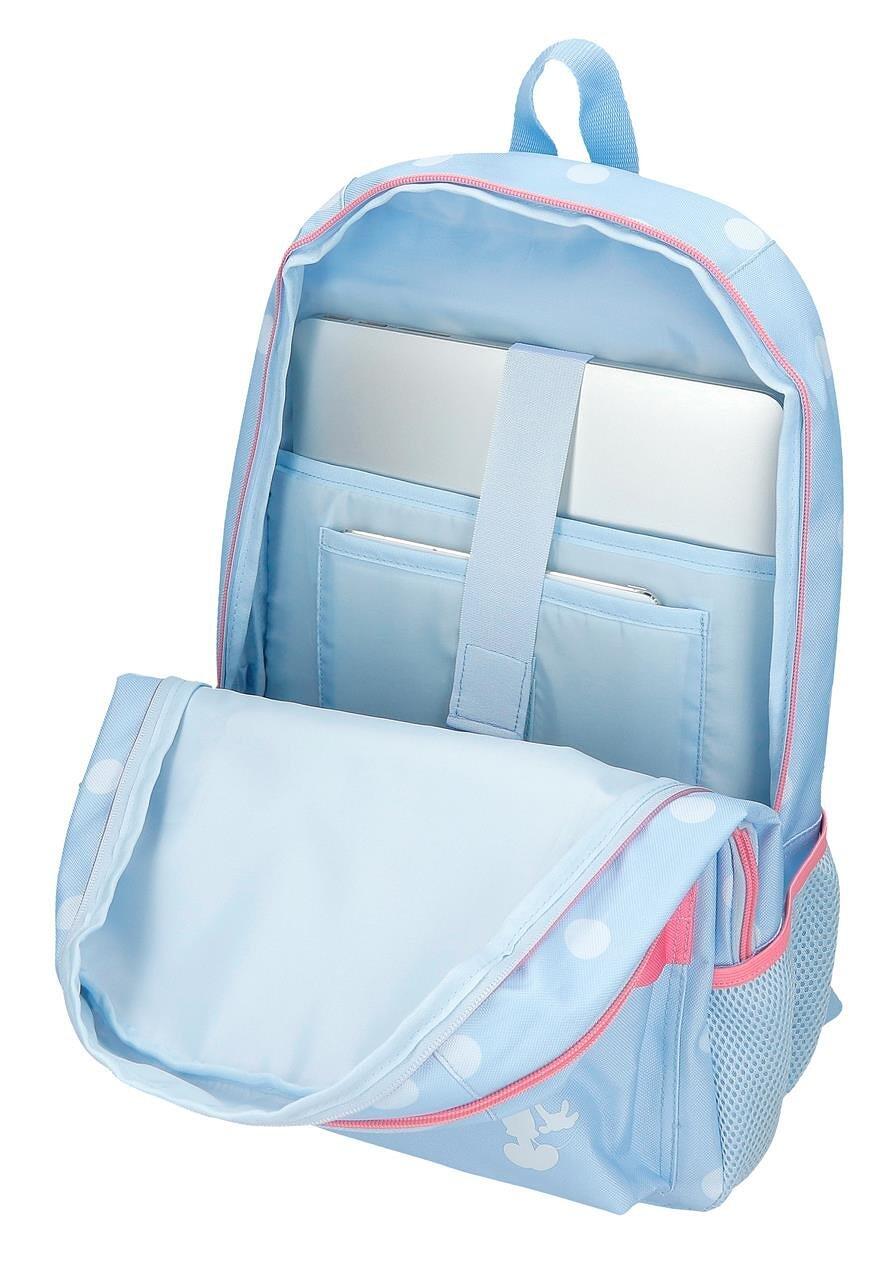Sac à dos scolaire adaptable Disney Mickey Vibes avec chariot 44cm 3/4