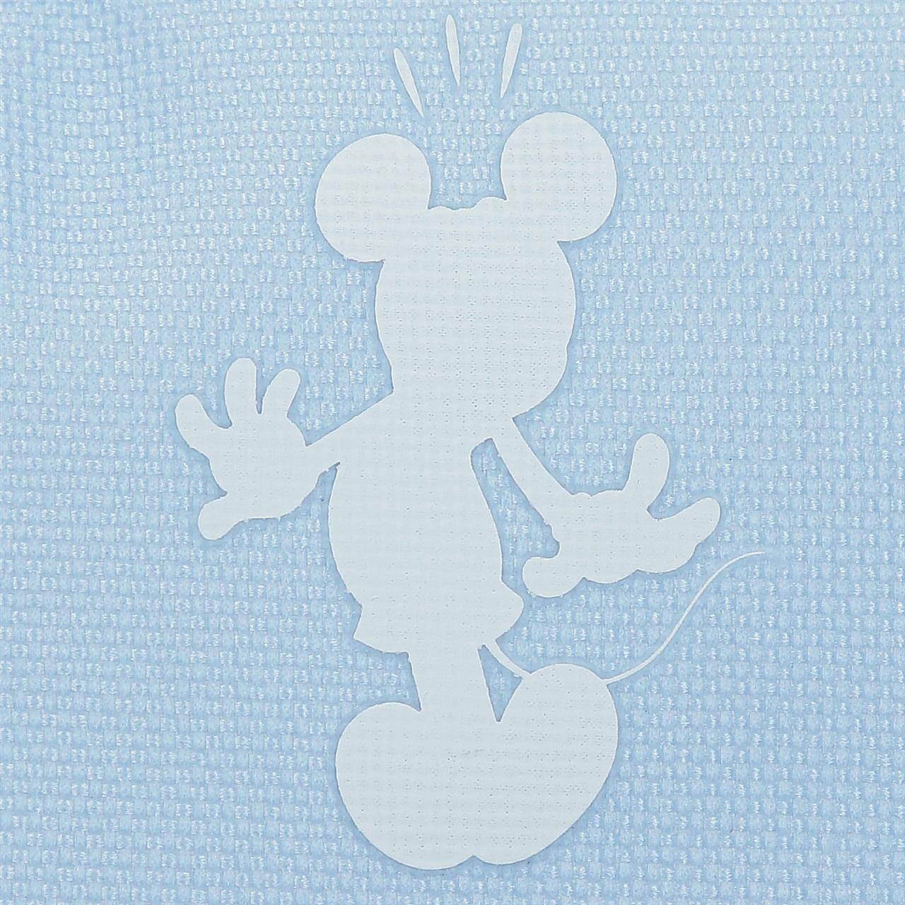 Mochila escolar adaptable Disney Mickey vibes dos compartimentos 44cm azul claro 3/4