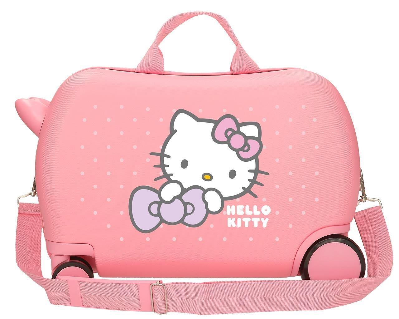Valigia infantile 2 ruote multidirezionali Hello Kitty My Favourite Bow 24,6L 2/4