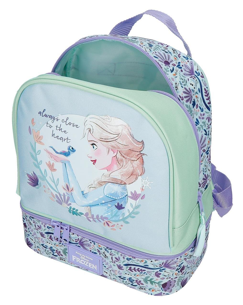Sac à dos pour goûter fille Disney Close To The Heart Frozen 28cm lilas 3/4