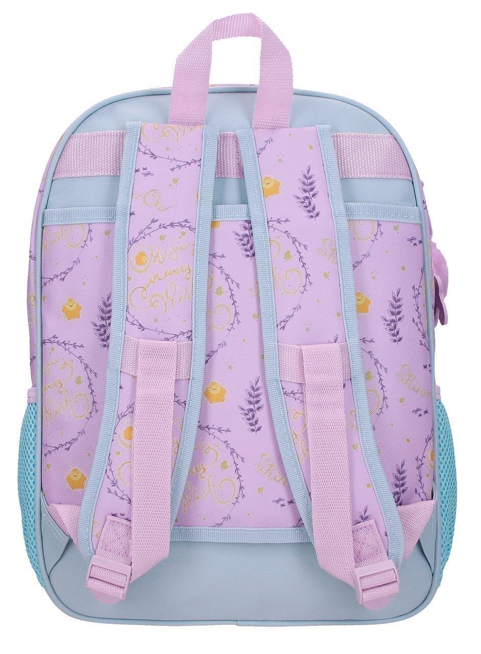 Sac à dos scolaire fille Disney Wish Watch Us Shine 38cm mauve 2/4