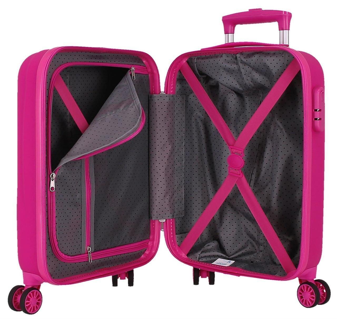 Maleta de cabine ABS rigide fille Disney Enjoy Minnie 28,4L fuchsia 4/4