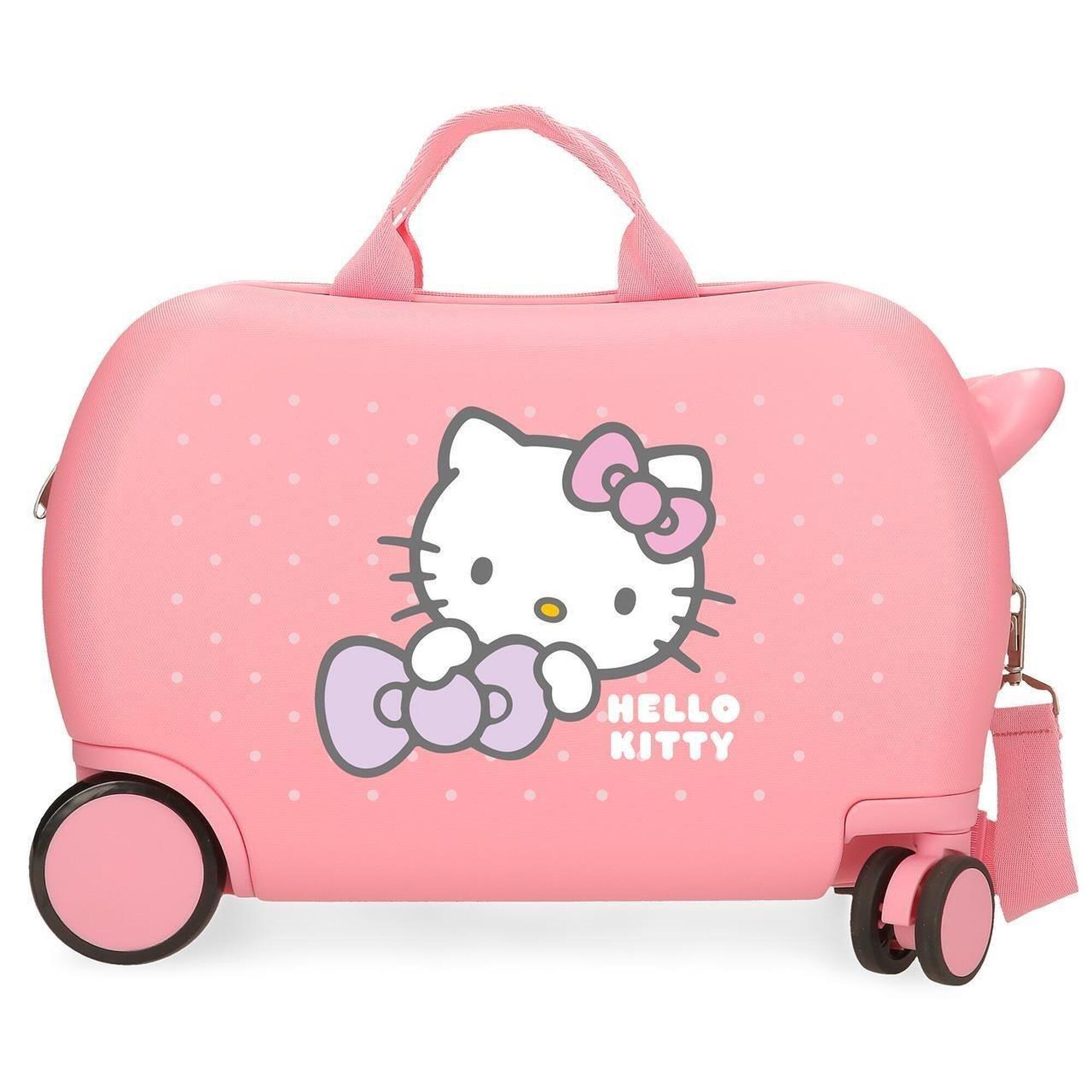 Hello Kitty - Maleta Infantil 2 Roues Multidirectionnelles Hello Kitty My Favourite Bow 24,6l - Sac À Dos - Rose - Kid Unique - Decathlon