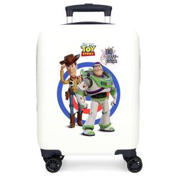Maleta de cabine ABS rigide garçon Disney Family Pixar 28,4L blanc